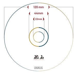 راهنمای طراحی لیبل سی دی