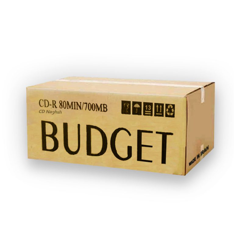 پخش عمده سی دی خام باجت کارتن 600 عددی budget
